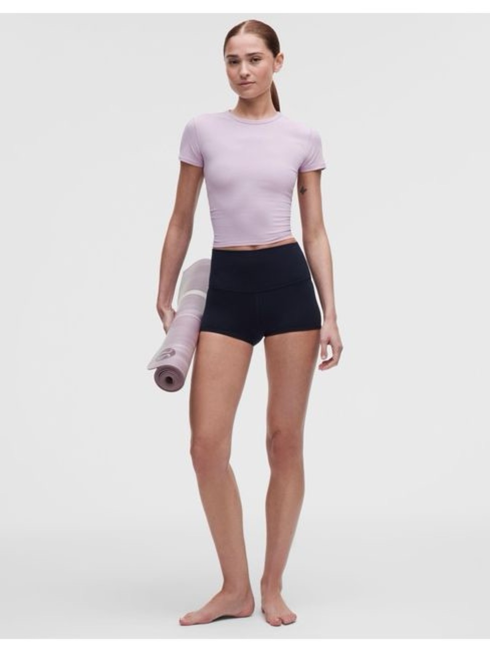 NWT Lululemon All It Takes Ribbed Keyhole Short-Sleeve Shirt